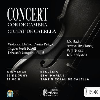 CONCERT PRESENTACIÓ COR DE CAMBRA CIUTAT DE CALELLA