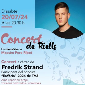 Concert de Riells en homenatge a Mn. Pere Ribot [Fredrick Strand]