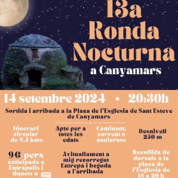 13a Ronda Nocturna a Canyamars