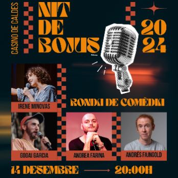 NIT DE BOJUS: Godai Garcia, Irene Minovas, Andrea Farina i Andrés Fajngold