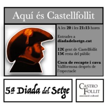 Teatrelització Aqui és Castellfollit