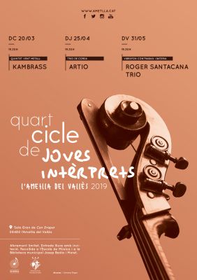 Trio ARTIO- 4rt Cicle de Joves Intèrprets