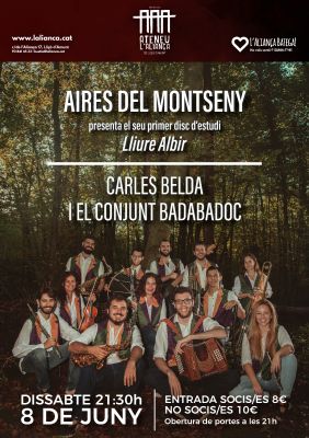 Aires del Montseny presenta el seu primer disc "Lliure Albir".