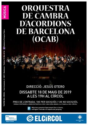 Concert de l'OCAB. (Orquestra de Cambra d'Acordions de Barcelona)