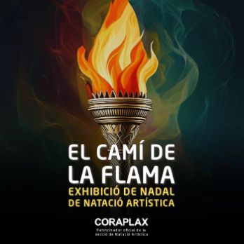 El camí de la Flama. Exhibició de Nadal de Natació Artística