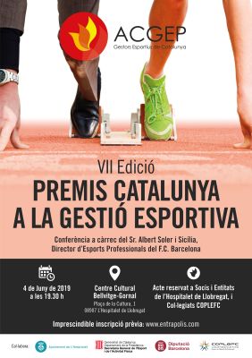 Premis Catalunya a la Gestió Esportiva 2019