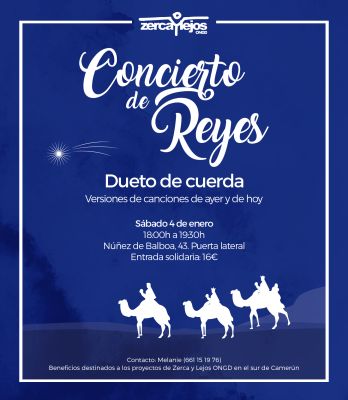 Concierto de Reyes. Dueto de cuerda.