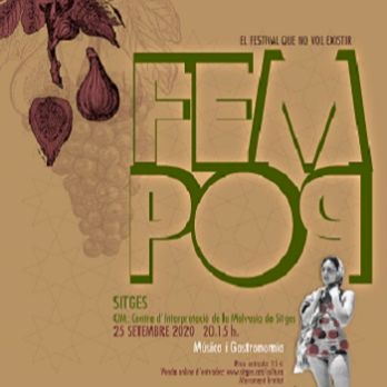 FEMPOP- MÚSICA CONTRA LA DESIGUALTAT DE GÈNERE Espectacle Musico-Gastronòmica