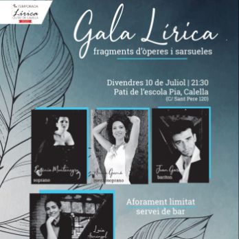 Gala Lírica - Fragments d'Òpera i Sarsueles