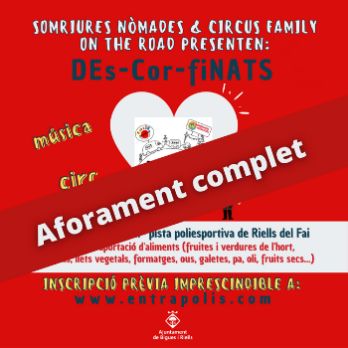 Somriures Nòmades&Circus Family on the road presenten  DEs-COR-fiNATS