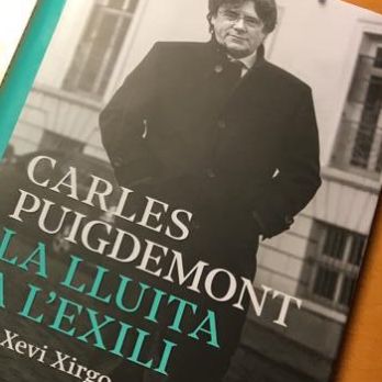 Presentació a MANRESA  del llibre " LA LLUITA A L'EXILI" de CARLES PUIGDEMONT