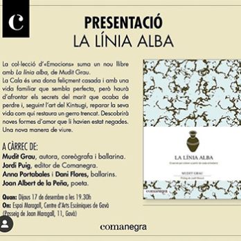 PRESENTACIÓ "LA LÍNIA ALBA" DE MUDIT GRAU