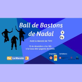 El Ball de Bastons amb La Marató de TV3