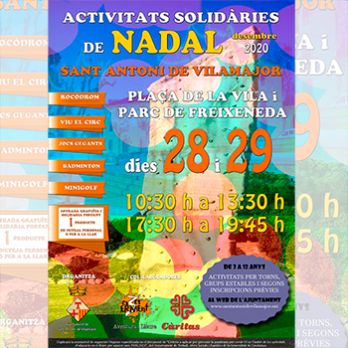 Activitats solidàries de Nadal 2020. Plaça de la Vila