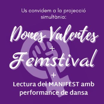 Projecció "Dones Valentes" + "Femstival" a la Sala de Plens de l'Ajuntament de Blanes